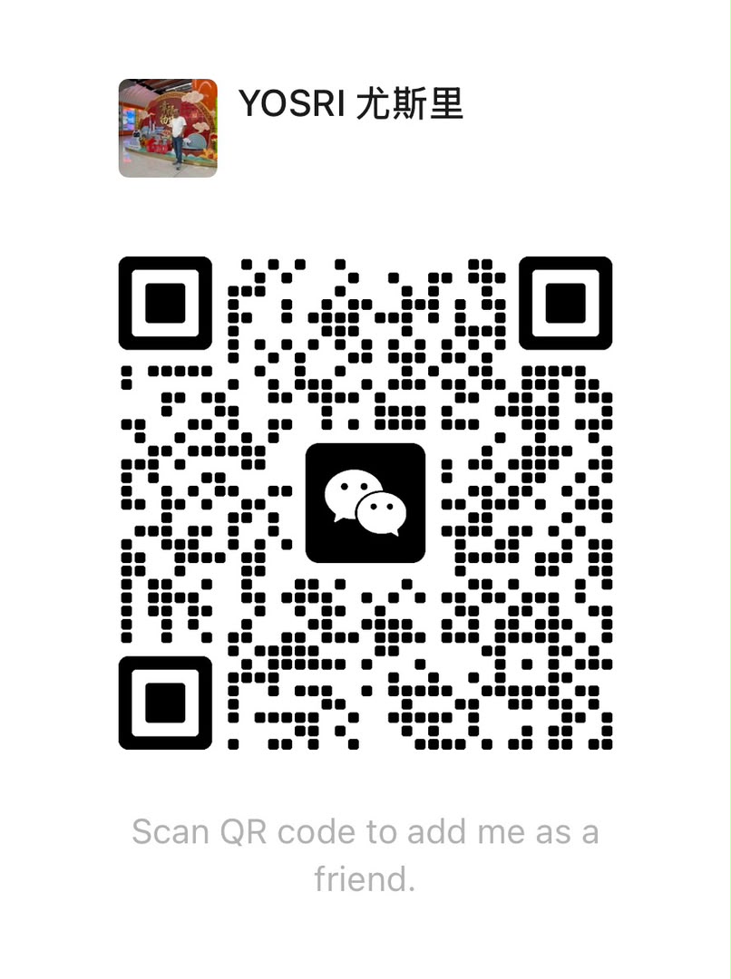 WeChat QR — YOSRI